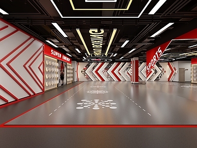 现代其他商业空间 拳击馆 格斗管
