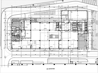 现代产业园建筑 科技研发综合楼 施工图