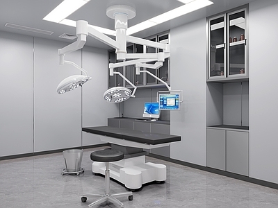 现代医院 手术室 手术台 口腔医院
