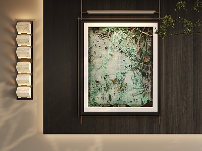 现代中式挂画 玄关挂画 客厅挂画 字画 茶室挂画 书房挂画