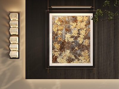 现代中古挂画 玄关挂画 客厅挂画 字画 画框 茶室挂画
