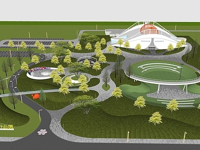 现代景观公园 景观公园