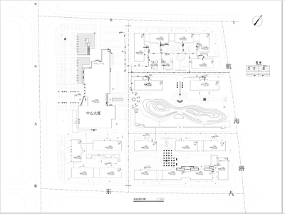 现代产业园建筑 重庆某产业园 施工图