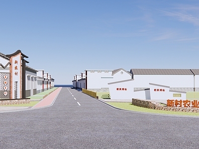 新中式中式标识标牌 标识 村牌 门牌 党建标识标牌 路牌