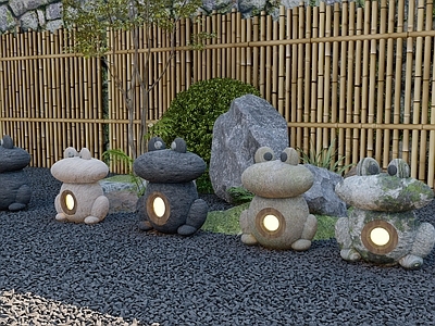 造型石灯