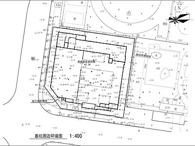 其他结构图纸 基坑围护 锚杆 深基坑 施工图