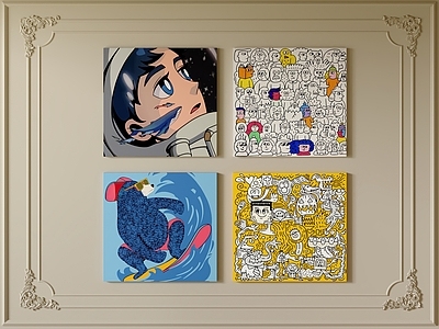 现代挂画 油画 书房挂画 茶室挂画 客厅挂画 玄关挂画