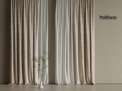 轻奢意式窗帘 纱帘 梦幻帘 布帘