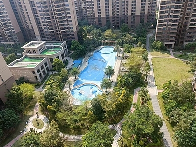 现代其它外景 小区内景
