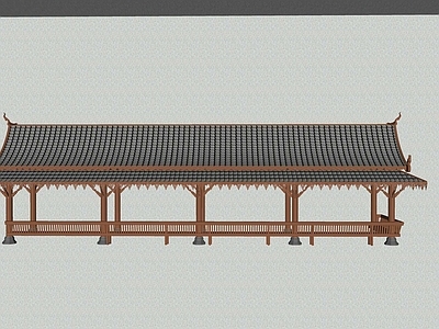 中式廊架 金属廊架