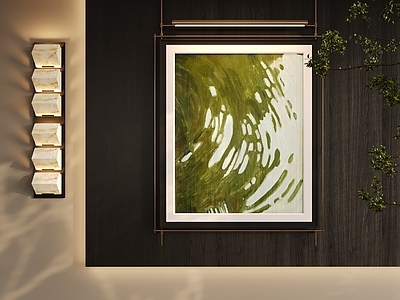 现代极简挂画 客厅挂画 玄关挂画 书房挂画 茶室挂画 画框