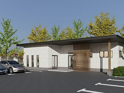 现代小公建 公共卫生间 公共厕所 市政卫生间 市政厕所 公建厕所