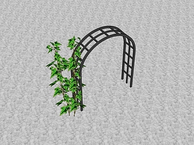 新中式廊架 格栅廊架