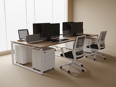 现代办公桌椅 员工办公桌椅 办公椅