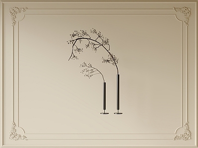 现代中古花艺 摆件组合 花瓶花艺 花卉
