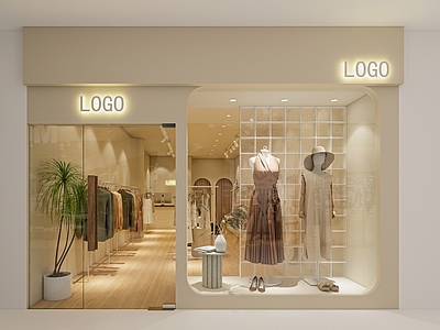 简约现代服装店 女装店 鞋店 箱包店 服装店