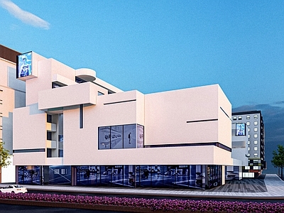 现代图书馆建筑 图书馆