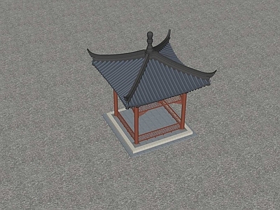 中式廊架 廊架