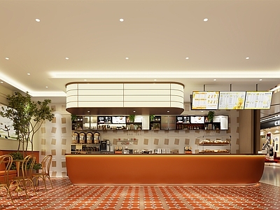 现代奶茶店 现代饮品店 奶茶店 餐饮店