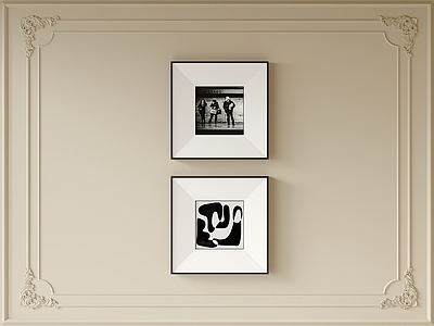 现代中古挂画 画框 书房挂画 客厅挂画 玄关挂画