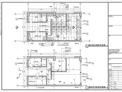 现代公厕 现代公共厕所 施工图