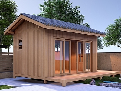 日式其他景观小建筑 日式木屋