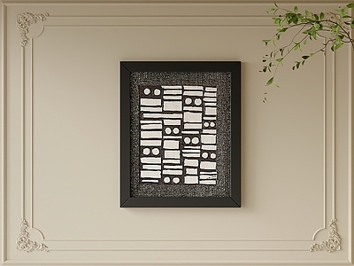 现代侘寂挂画 茶室挂画 玄关挂画