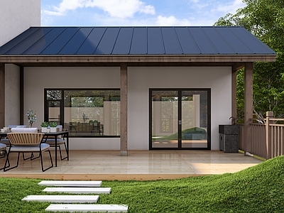 现代其他景观小建筑 木屋 景观木屋