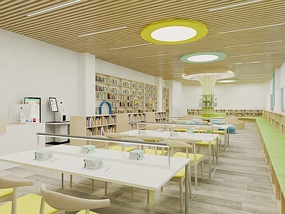 原木图书馆 图书馆 书店 书籍