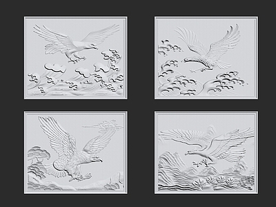 中式雕花 大展宏图