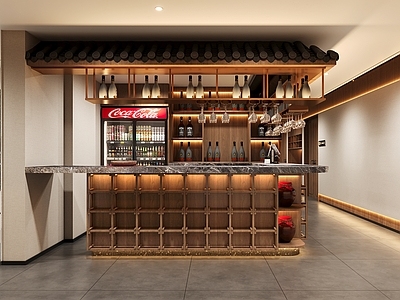 新中式现代其他餐饮空间 餐饮店过道 餐饮休闲区 餐饮店前台 过道楼梯