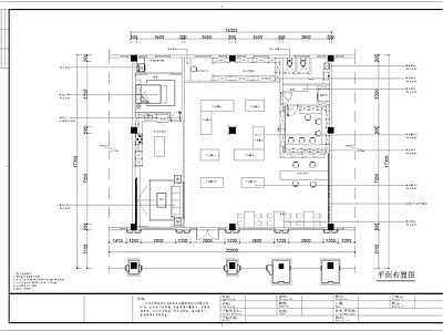 现代其他商业空间 智家电信展厅 手机营业厅专卖店 室内装修布局 手机店平面布置图 手机营业 施工图