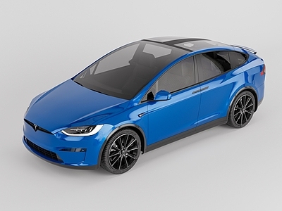 汽车 特斯拉 modelx suv 新能源