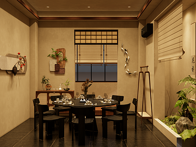侘寂新中式中餐厅 诧寂风餐饮包厢 诧寂风茶楼 新中式餐饮包厢 景观包厢 土菜馆包厢