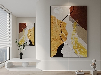 现代挂画 现代装饰画