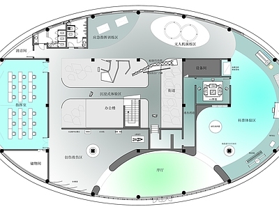 展馆 地震展厅 实景展厅 交互展厅 多媒体展厅 科技展厅 施工图