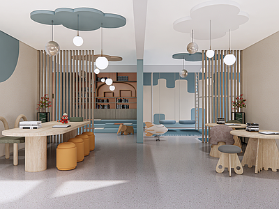 现代其他休闲娱乐空间 现代儿童活动空间 架空层