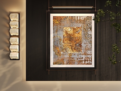现代轻奢挂画 办公室挂画 客厅挂画 玄关挂画 茶室挂画