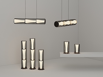 北欧灯具组合 北欧台灯 北欧吊灯 北欧落地灯