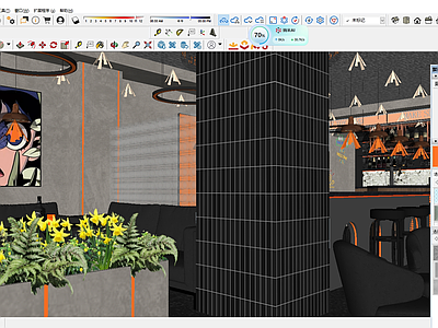 现代酒吧 酒馆 水吧