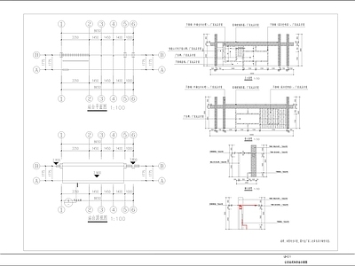 宅间绿地 小区环境提升 景观 施工图