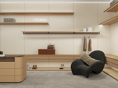 现代意式直播间 衣帽间 现代 直播间 意式