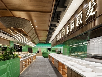 现代中餐厅 快餐厅 简餐餐厅 中餐厅明档