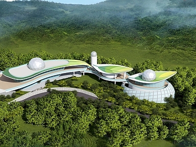 现代文化馆 天文馆 展厅 科
