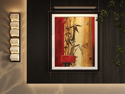 中式新中式挂画 字画 书房挂画 客厅挂画 玄关挂画 茶室挂画