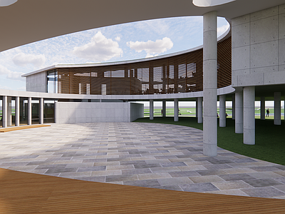 现代小公建 景观小建筑