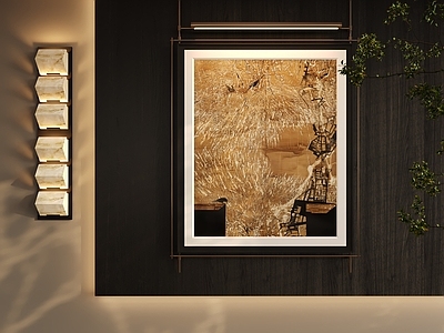 现代中式挂画 字画 客厅挂画 茶室挂画 玄关挂画 书房挂画