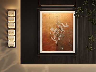 现代轻奢挂画 字画 客厅挂画 玄关挂画 茶室挂画 书房挂画