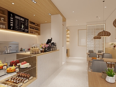 原木北欧甜品面包店 咖啡店 堂食