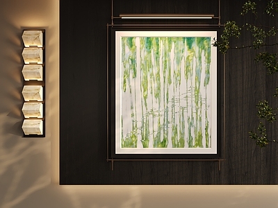 现代轻奢挂画 办公室挂画 书房挂画 客厅挂画 茶室挂画 玄关挂画